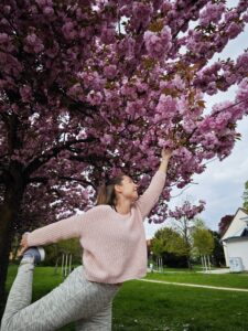 Kirschblütenlauf Warm up_Yoga Wunder